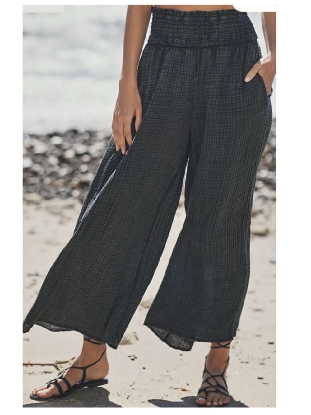 Anthropologie Daily Practice Cotton Gauze Pants S Petite